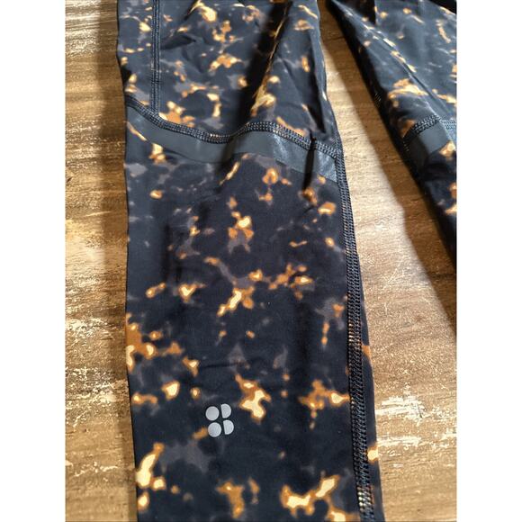 Sweaty Betty Tortoise Shell The Zero Gravity Hip Pocket 7/8 Legging Women's S - Picture 3 of 6